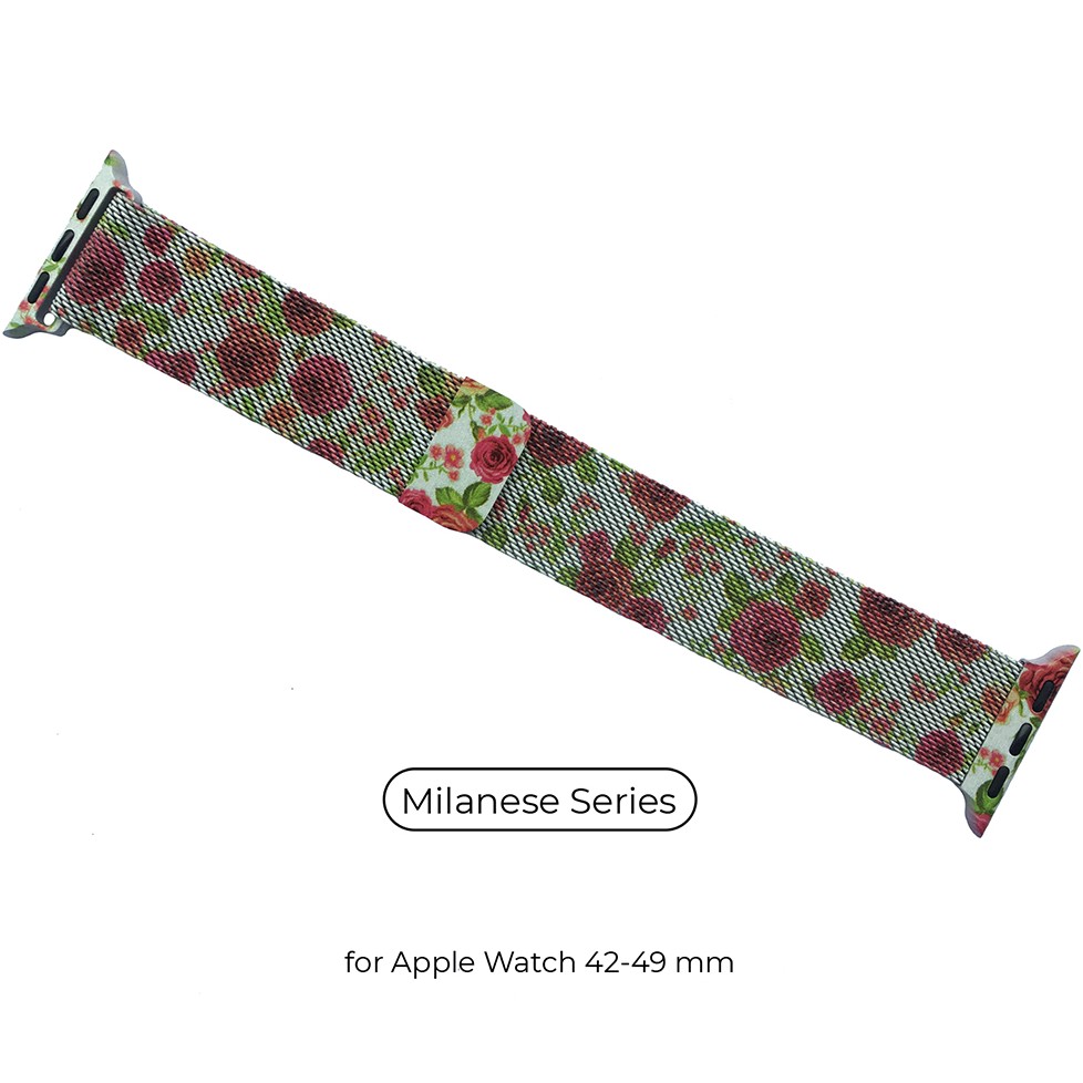 Браслет ArmorStandart Milanese Loop для Apple Watch All Series 42/44/45/49mm Flower Rose (ARM52962) Тип браслет