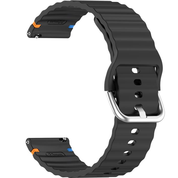 Ремешок BECOVER Ribbed Tape 22mm для Samsung Galaxy Watch/Gear S3 Classic/Gear S3 Frontier Black (714271) Совместимость по модели Samsung Gear S3 Frontier