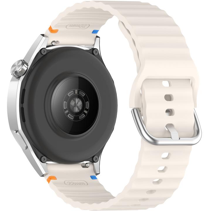 Ремешок BECOVER Ribbed Tape 22mm для Samsung Galaxy Watch/Gear S3 Classic/Gear S3 Frontier Cream (714272) Совместимость по модели Samsung Galaxy Watch 3 45 мм