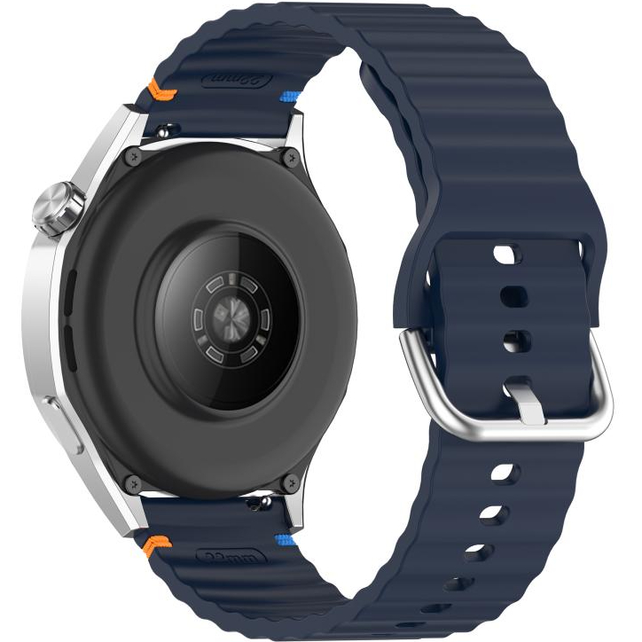 Ремінець BECOVER Ribbed Tape 22mm для Samsung Galaxy Watch/Gear S3 Classic/Frontier Deep Blue (714273) Сумісність за моделлю Samsung Galaxy Watch 3 45 мм