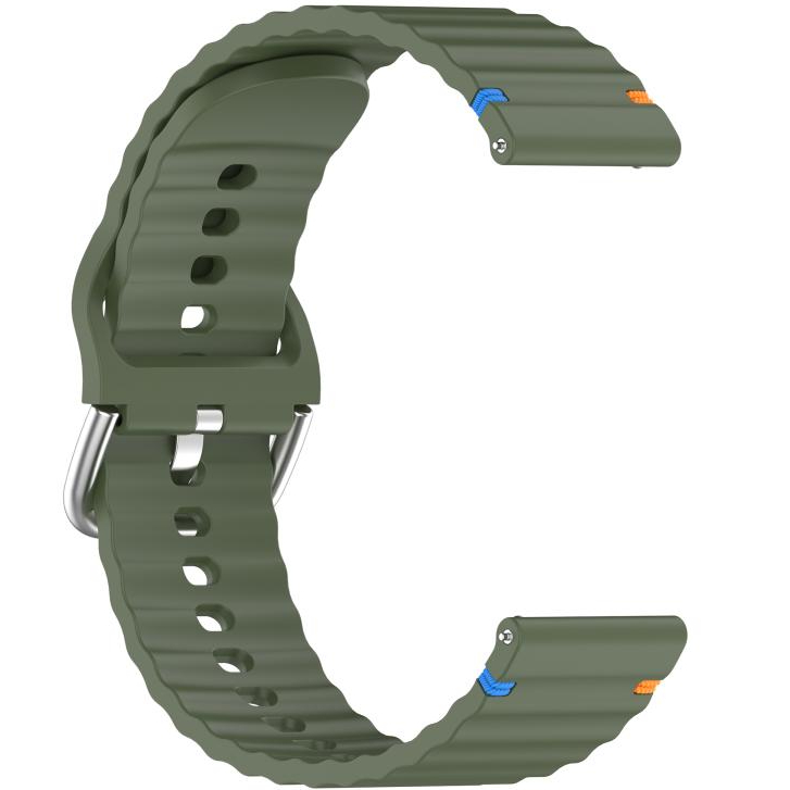 Ремешок BECOVER Ribbed Tape 22mm для Samsung Galaxy Watch/Gear S3 Classic/Frontier Khaki (714275) Совместимость по модели Samsung Gear S3 Classic