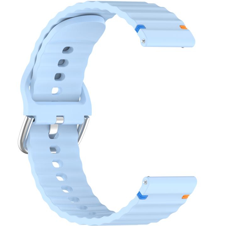 Ремінець BECOVER Ribbed Tape 22mm для Samsung Galaxy Watch/Gear S3 Classic/Frontier Lite Blue (714276) Сумісність за моделлю Samsung Gear S3 Frontier