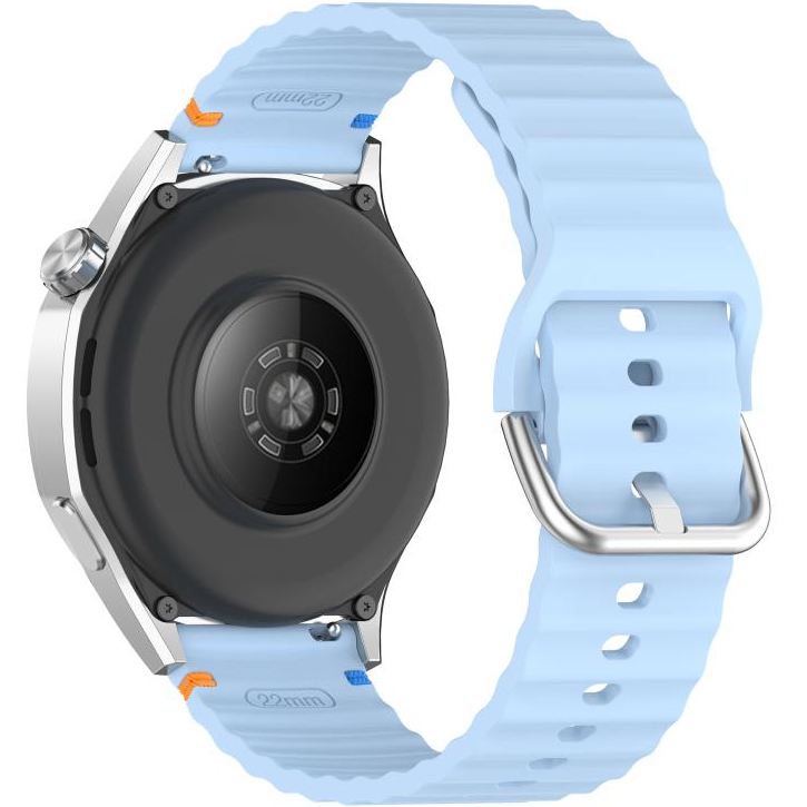 Ремінець BECOVER Ribbed Tape 22mm для Samsung Galaxy Watch/Gear S3 Classic/Frontier Lite Blue (714276) Сумісність за моделлю Samsung Galaxy Watch 3 45 мм