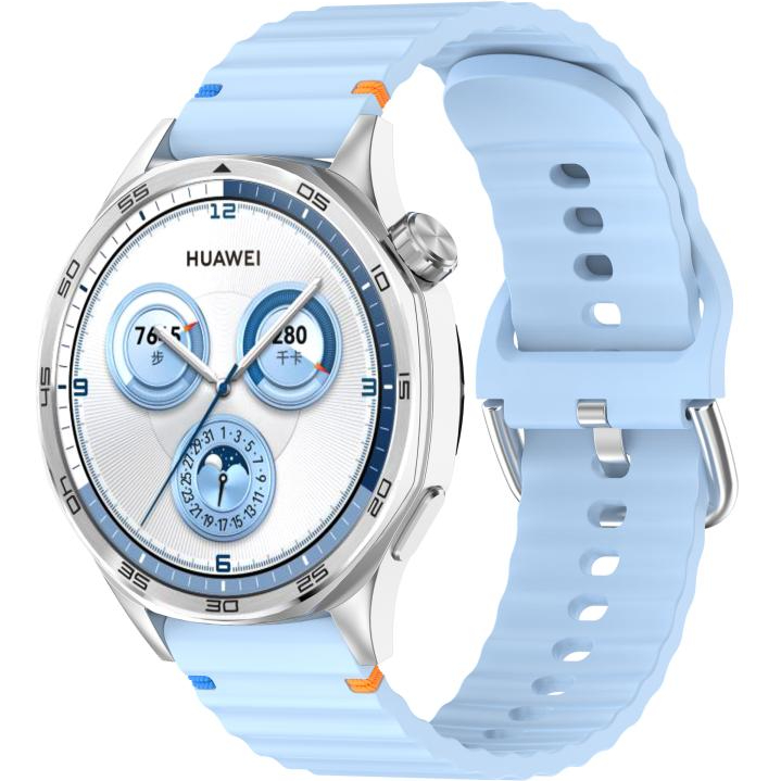 Ремінець BECOVER Ribbed Tape 22mm для Samsung Galaxy Watch/Gear S3 Classic/Frontier Lite Blue (714276)