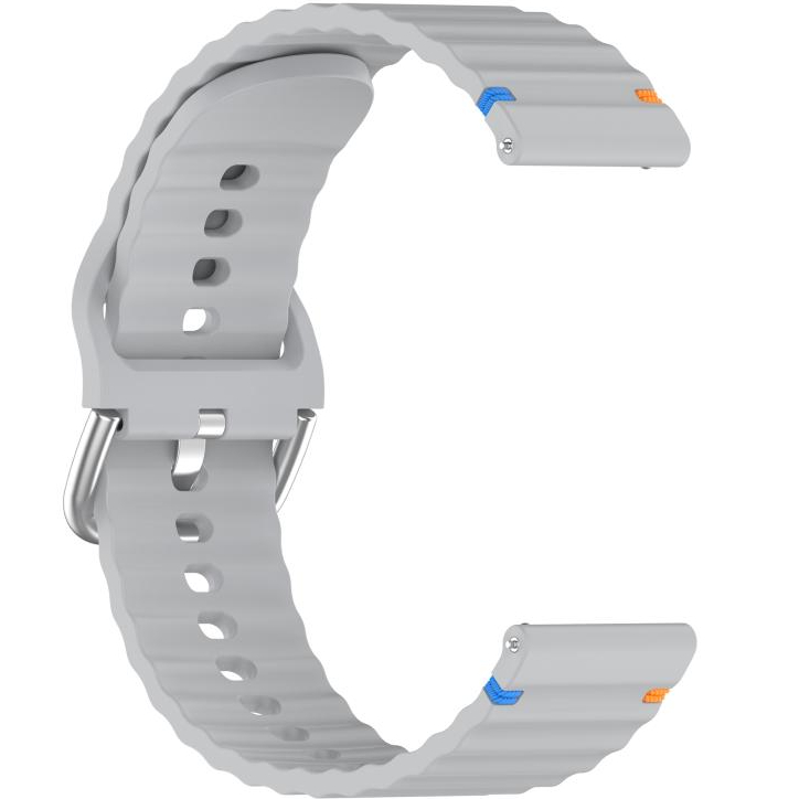 Ремешок BECOVER Ribbed Tape 22mm для Samsung Galaxy Watch/Gear S3 Classic/Frontier Lite Gray (714277) Совместимость по модели Samsung Gear S3 Frontier