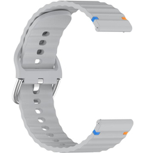 Ремешок BECOVER Ribbed Tape 22mm для Samsung Galaxy Watch/Gear S3 Classic/Frontier Lite Gray (714277)