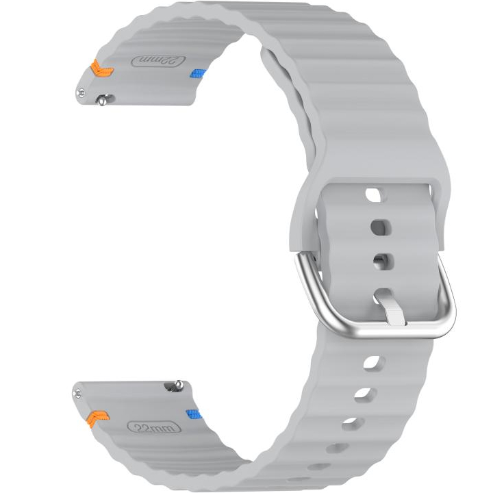 Ремешок BECOVER Ribbed Tape 22mm для Samsung Galaxy Watch/Gear S3 Classic/Frontier Lite Gray (714277) Совместимость по модели Samsung Gear S3 Classic