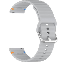 Ремешок BECOVER Ribbed Tape 22mm для Samsung Galaxy Watch/Gear S3 Classic/Frontier Lite Gray (714277)