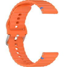 Ремінець BECOVER Ribbed Tape 22mm для Samsung Galaxy Watch/3/Gear S3 Classic/Gear S3 Frontier Orange (714278)