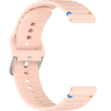 Ремінець BECOVER Ribbed Tape 22mm Samsung Watch/3/Gear S3 Classic/Gear S3 Frontier Pink (714279)