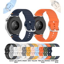 Ремінець BECOVER Ribbed Tape 22mm для Samsung Galaxy Watch/3/Gear S3 Classic/Gear S3 Frontier White (714280)