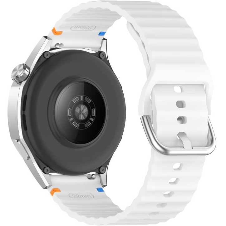 Ремінець BECOVER Ribbed Tape 22mm для Samsung Galaxy Watch/3/Gear S3 Classic/Gear S3 Frontier White (714280) Сумісність за моделлю Samsung Galaxy Watch 3 45 мм