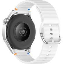 Ремінець BECOVER Ribbed Tape 22mm для Samsung Galaxy Watch/3/Gear S3 Classic/Gear S3 Frontier White (714280)