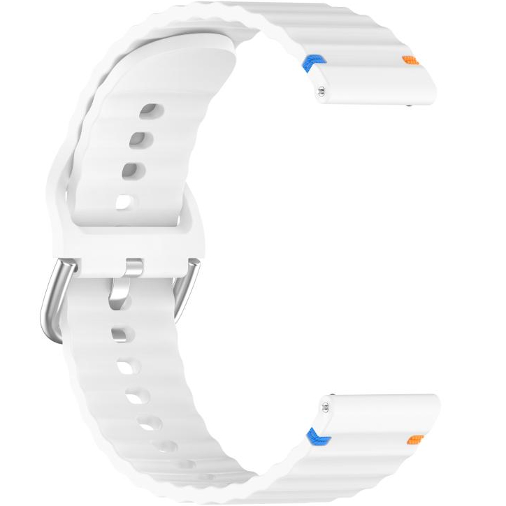 Ремінець BECOVER Ribbed Tape 22mm для Samsung Galaxy Watch/3/Gear S3 Classic/Gear S3 Frontier White (714280) Сумісність за моделлю Samsung Gear S3 Classic