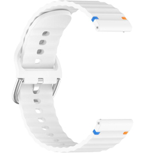 Ремінець BECOVER Ribbed Tape 22mm для Samsung Galaxy Watch/3/Gear S3 Classic/Gear S3 Frontier White (714280)