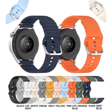 Ремешок BECOVER Ribbed Tape 22mm для Samsung Galaxy Watch/3/Gear S3 Classic/Gear S3 Frontier Yellow (714281)