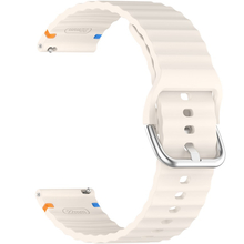 Ремінець BECOVER Ribbed Tape 22mm для Huawei Watch GT 5/GT 4/GT 3/Watch GS Pro Cream (714283)