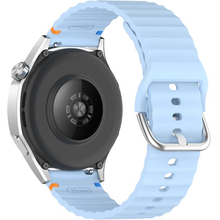 Ремешок BECOVER Ribbed Tape 22mm для Huawei Watch GT 5/GT 4/GT 3/Watch GS Pro Lite Blue (714287)