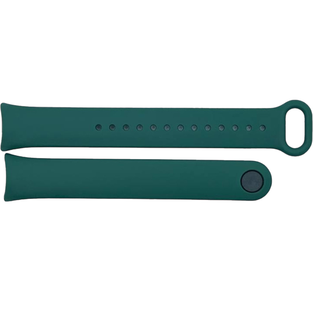 Ремінець BECOVER для Xiaomi Mi Smart Band 10 Dark Green (713593) Матеріал силікон