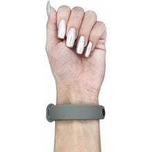 Ремешок BECOVER для Xiaomi Mi Smart Band 10 Light Gray (713612)