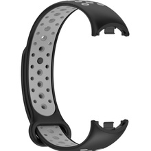 Ремінець BECOVER Vents Style для Xiaomi Mi Smart Band 10 Black-Gray (713628)