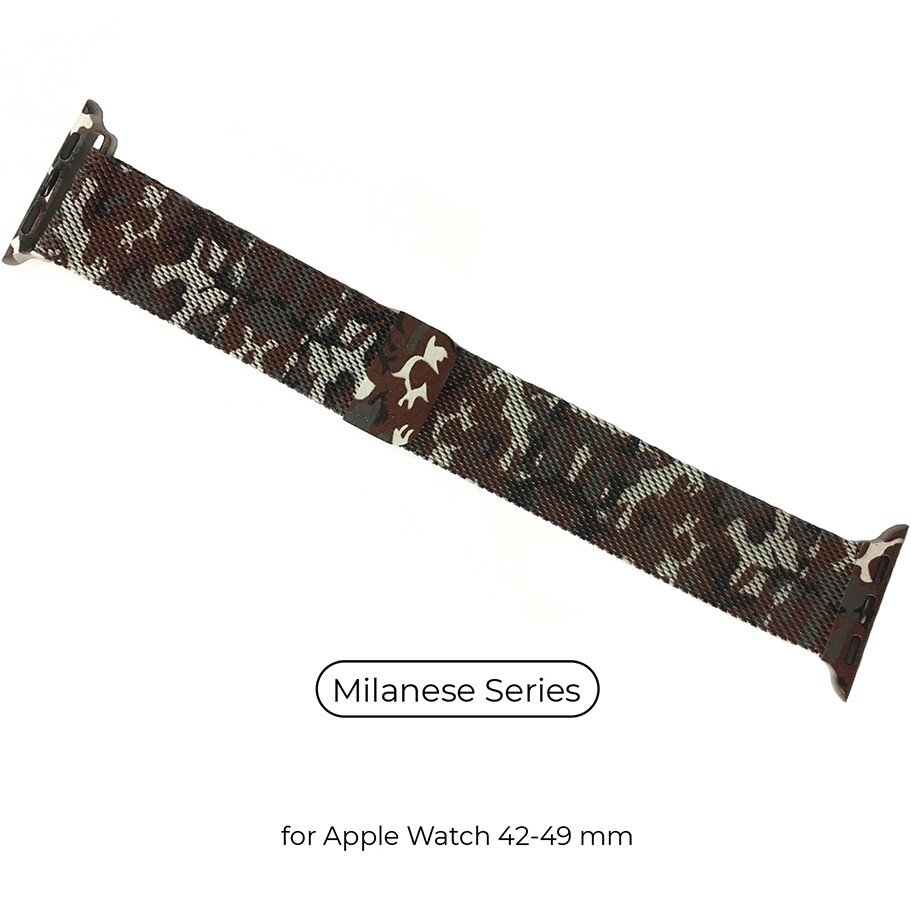 Браслет ArmorStandart Milanese Loop для Apple Watch All Series 42/44/45/49mm Military Brown (ARM52956) Тип браслет