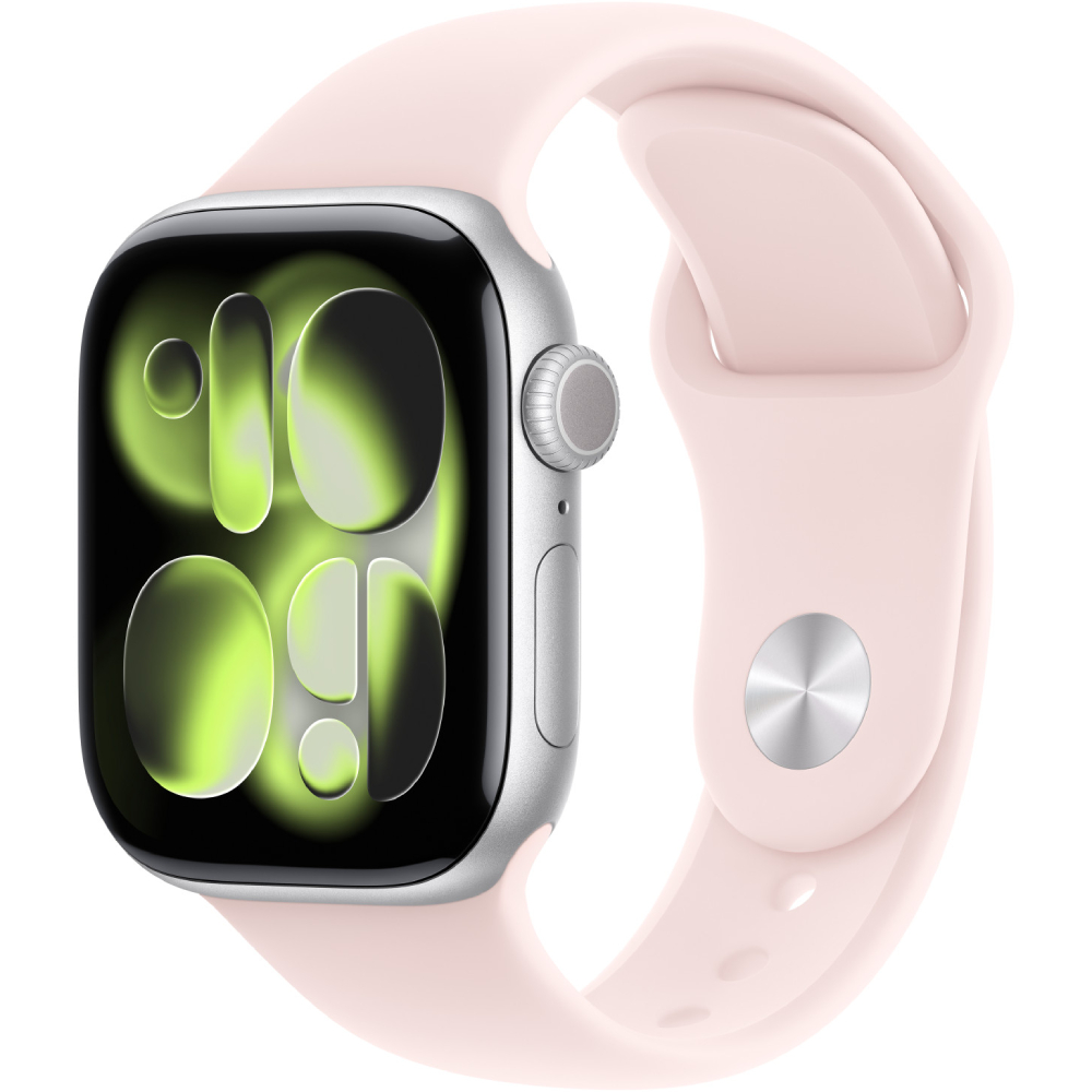 Ремінець APPLE 42mm Soft Pink Sport Band M/L (MHY94ZM/A) Сумісність за моделлю Apple Watch Series 10 42 мм 