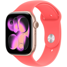Ремінець APPLE 46mm Bright Guava Sport Band M/L (MHYJ4ZM/A)