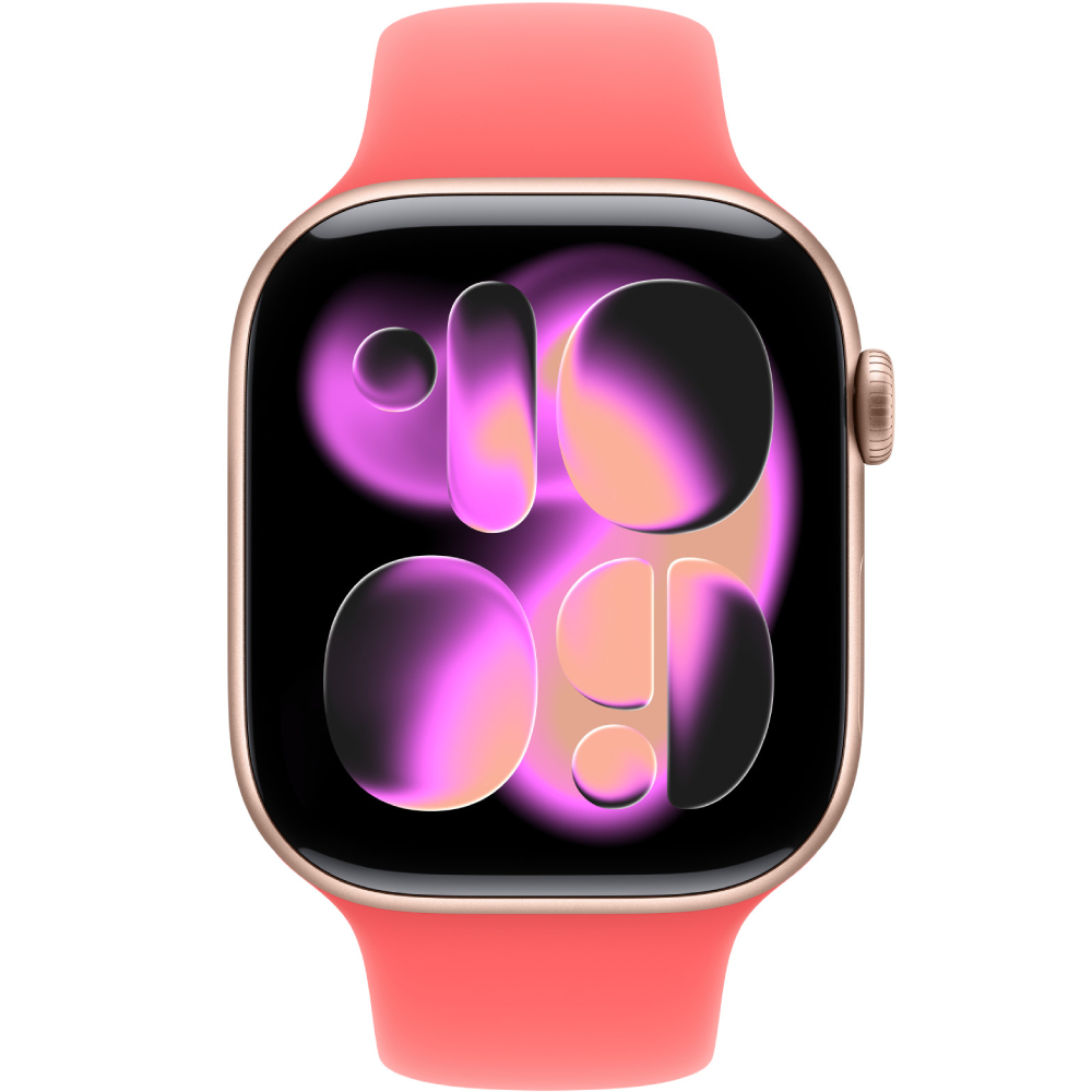 Ремінець APPLE 46mm Bright Guava Sport Band M/L (MHYJ4ZM/A) Сумісність за моделлю Apple Watch SE 44 мм 2023