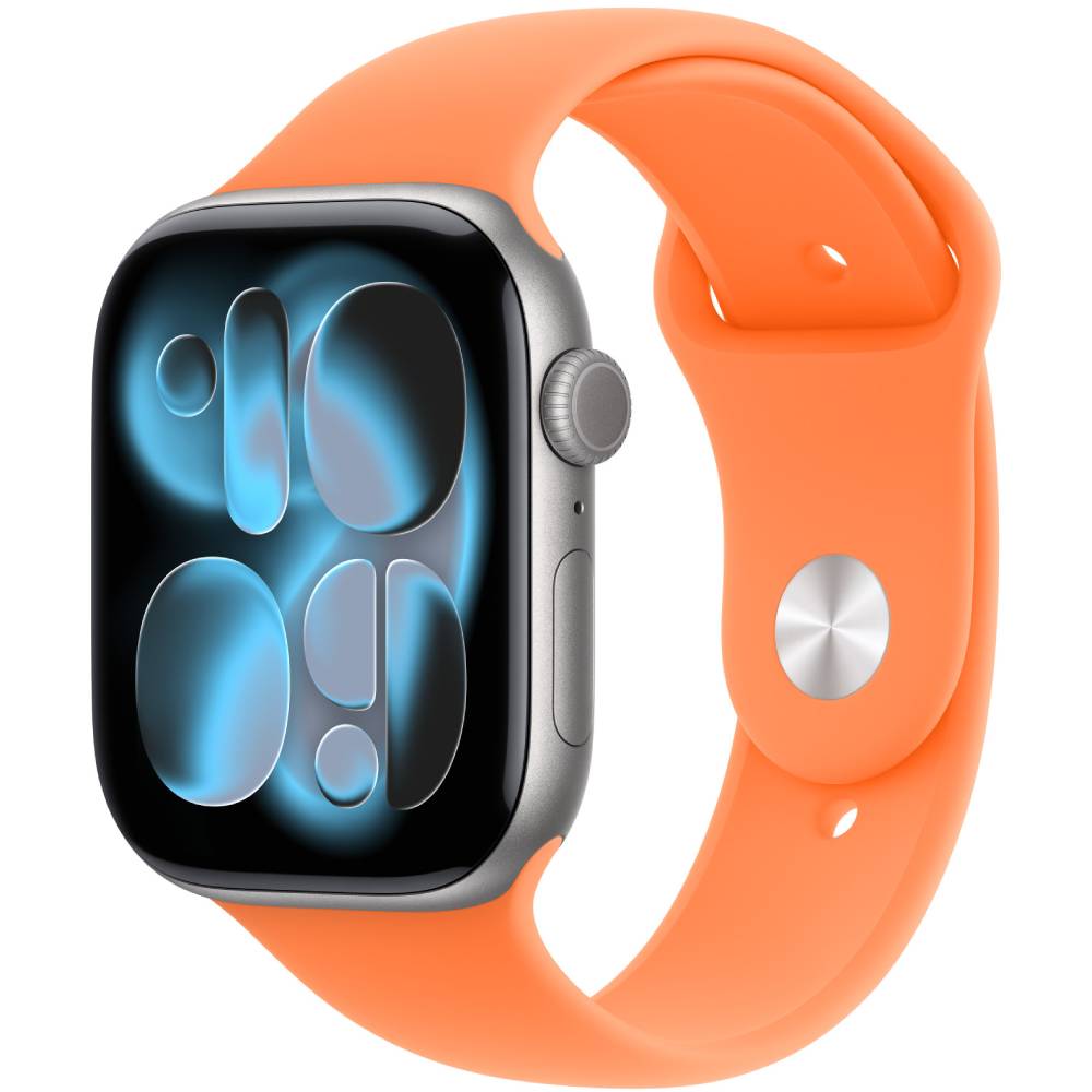 Ремінець APPLE для Apple Watch 46mm Sport Band M/L Clementine (MHYL4ZM/A) Сумісність за моделлю Apple Watch SE 44 мм 2024