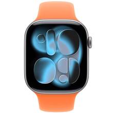 Ремінець APPLE для Apple Watch 46mm Sport Band M/L Clementine (MHYL4ZM/A)