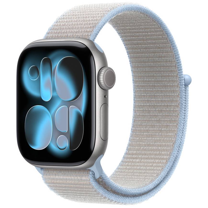 Ремінець APPLE для Apple Watch 46mm Sport Loop Blue Mist (MHYU4ZM/A) Сумісність за моделлю Apple Watch SE 44 мм 2023