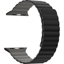 Ремешок ARMORSTANDART MagLink для Apple Watch 42 (Series 11-10)/41/40/38 Black Grey (ARM86919)