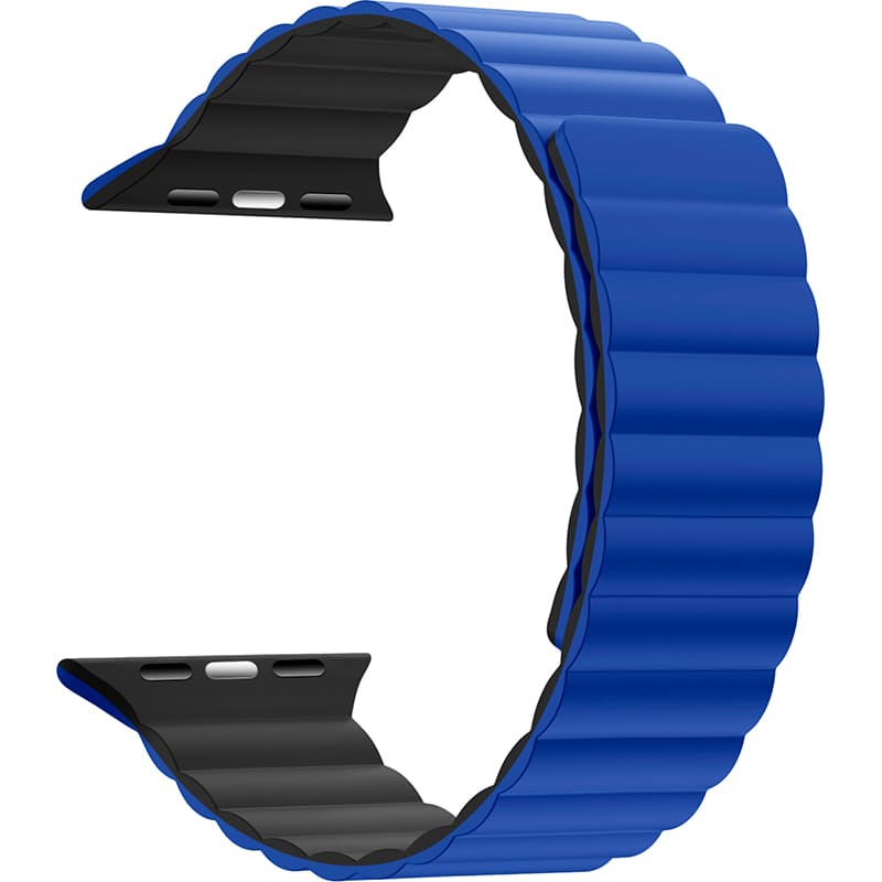 Ремешок ARMORSTANDART MagLink для Apple Watch 42 (Series 11-10)/41/40/38 Blue Black (ARM86925)