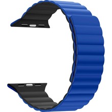 Ремешок ARMORSTANDART MagLink для Apple Watch 42 (Series 11-10)/41/40/38 Blue Black (ARM86925)