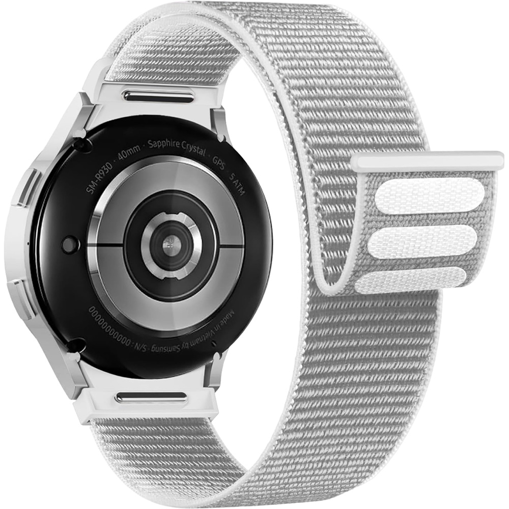 Ремешок ARMORSTANDART Nylon Band Samsung Watch 8/8 Classic Light Grey (ARM87368)