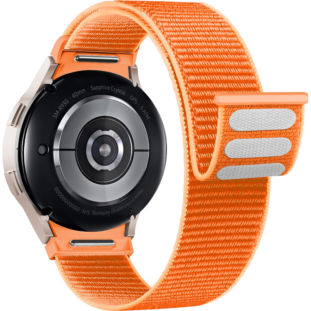 Ремешок ARMORSTANDART Nylon Band Samsung Watch 8/8 Classic Orange (ARM87363)
