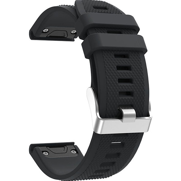 Ремешок ARMORSTANDART Silicone Line для Garmin 22mm Black (ARM88486)