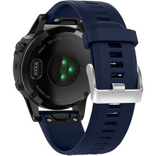 Ремінець ARMORSTANDART Silicone Line для Garmin 22mm Dark Blue (ARM88487)