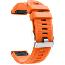 Ремінець ARMORSTANDART Silicone Line для Garmin 22mm Orange (ARM88489)
