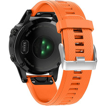 Ремінець ARMORSTANDART Silicone Line для Garmin 22mm Orange (ARM88489)