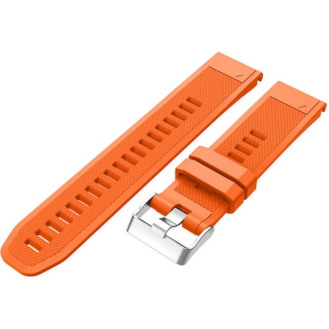 Ремінець ARMORSTANDART Silicone Line для Garmin 22mm Orange (ARM88489) Сумісність за моделлю універсальна 22 мм