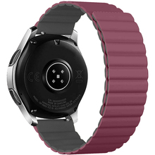 Ремешок ARMORSTANDART MagLink 22mm Wine Red Grey (ARM88946)