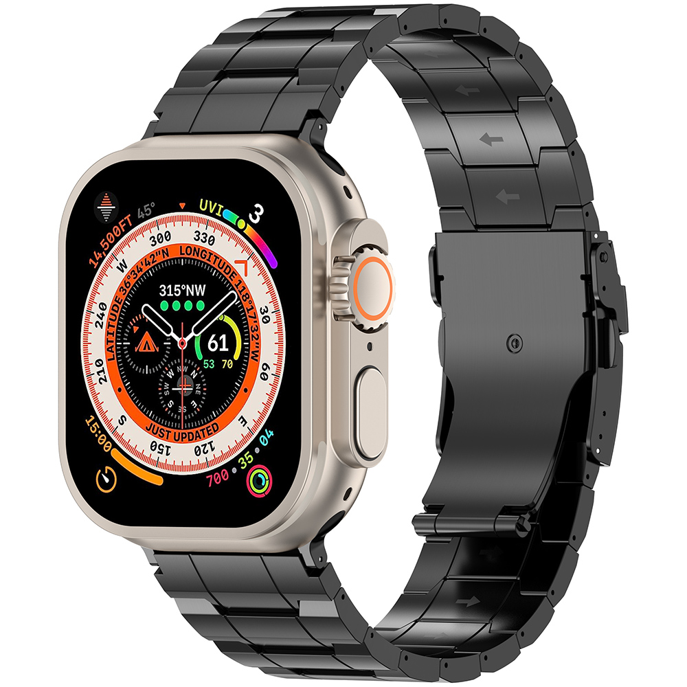 Ремешок ARMORSTANDART Metal для Apple Watch 42 Series 11-10 /41/40/38 Black (ARM88948)
