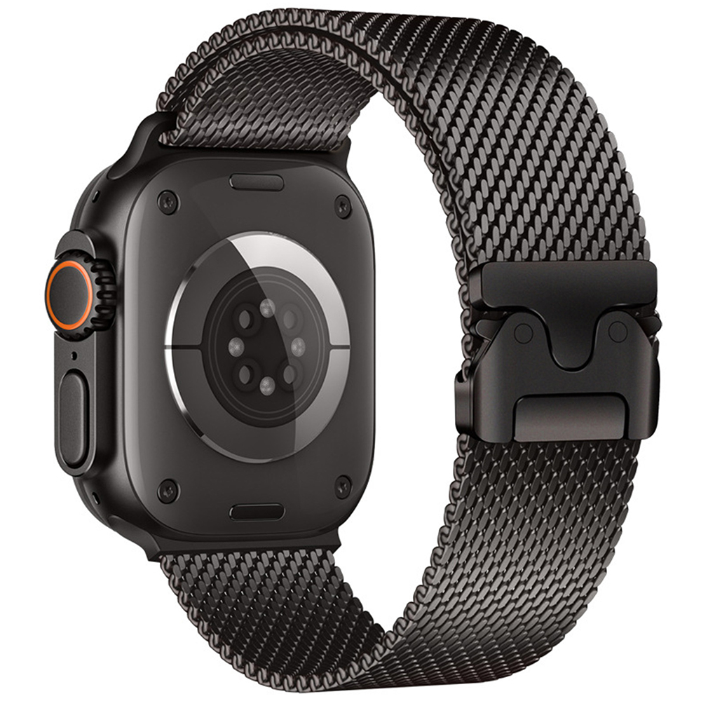 Ремешок ARMORSTANDART Milanese UltraLock для Apple Watch 42 Series 11-10 /41/40/38 Black (ARM88954) Совместимость по модели Apple Watch Series 10 42 мм 