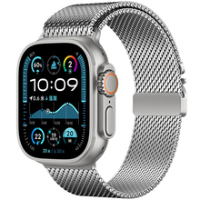 Ремешок ARMORSTANDART Milanese UltraLock для Apple Watch 49/46/45/44/42 Series 1-3 Silver (ARM88956)