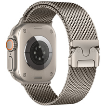 Ремешок ARMORSTANDART Milanese UltraLock Apple Watch 49/46/45/44/42 Series 1-3 Titanium (ARM88958)