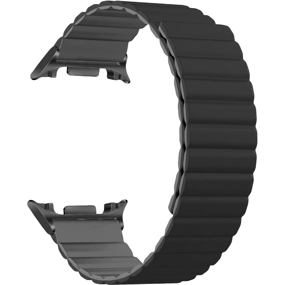 Ремешок ARMORSTANDART для Samsung Galaxy Watch 8/8 Classic Black/Grey Black Connector (ARM88937)