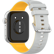 Ремінець ARMORSTANDART для Huawei Watch Fit 3 / 4 / 4 Pro Grey Yellow (ARM89073)