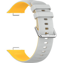 Ремінець ARMORSTANDART для Huawei Watch Fit 3 / 4 / 4 Pro Grey Yellow (ARM89073)